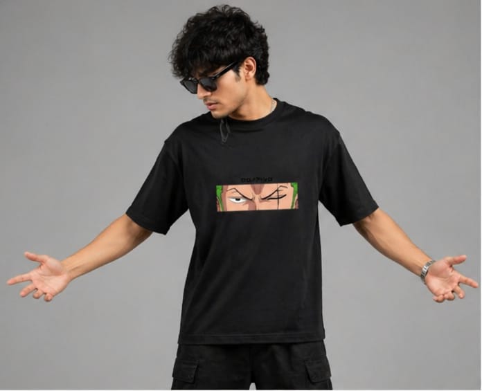 Fearless Swordsman Oversized T-Shirt