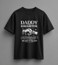 Dad Daughter "Heart To Heart" Fist-Bump Plus Size T-Shirt (Sizes S – 7XL)
